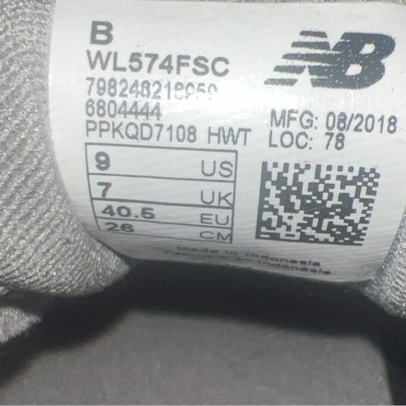 New Balance Women’s 574 Artic Sky Shoe/Sneaker | Color: Grey/Rose Gold 🩶🩶👟👟 - Picture 15 of 15